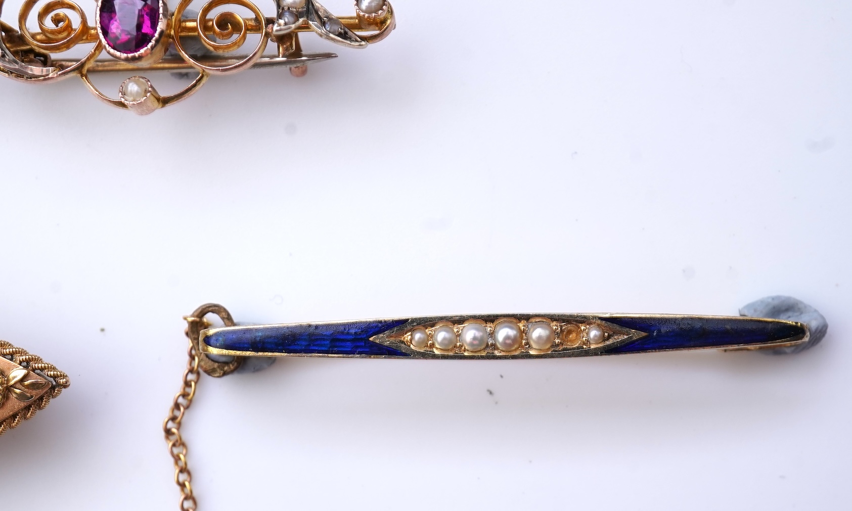 A collection of brooches, early 20th century and later